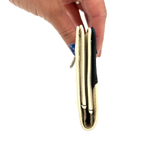 RELIC Calico Cat Leather Novely Small Mini Card Holder Wallet Size 4" x 3.5" - Picture 5 of 7